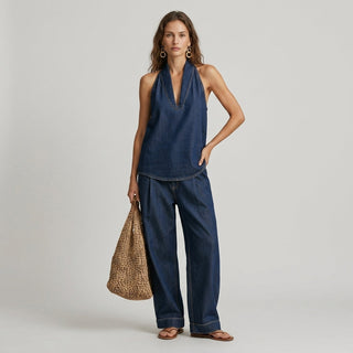 Sloane Halter Wide-Leg Set