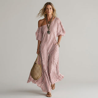 Kara One-Shoulder Maxi Dress