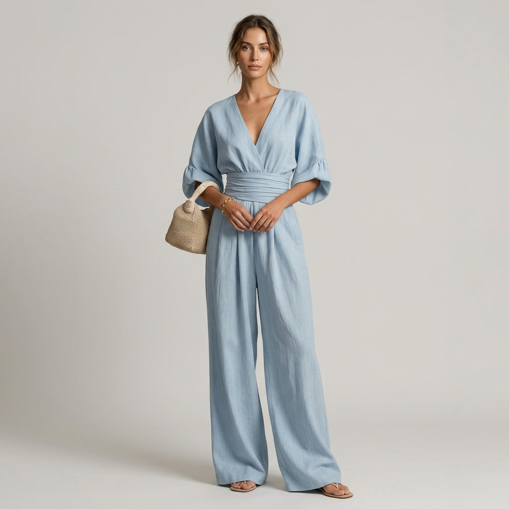 Maya Wide Leg Jumpsuit