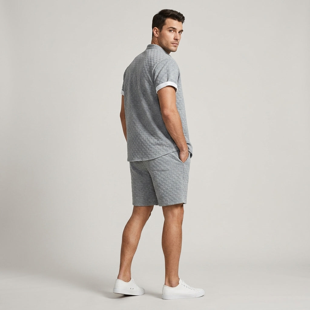 Finn Textured Matching Set