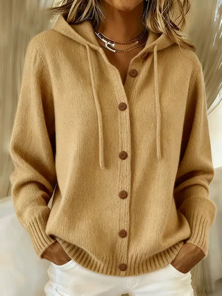 Tamsin | Drawstring Hoodie Cardigan