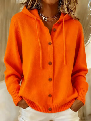 Tamsin | Drawstring Hoodie Cardigan