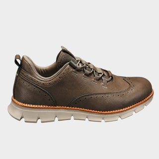 Theo | Leather-Look Wingtip Sneaker