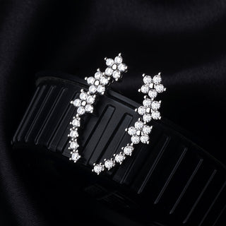 Timeless Floral Climber Earrings