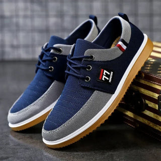 Tobias | Canvas Badge Sneaker