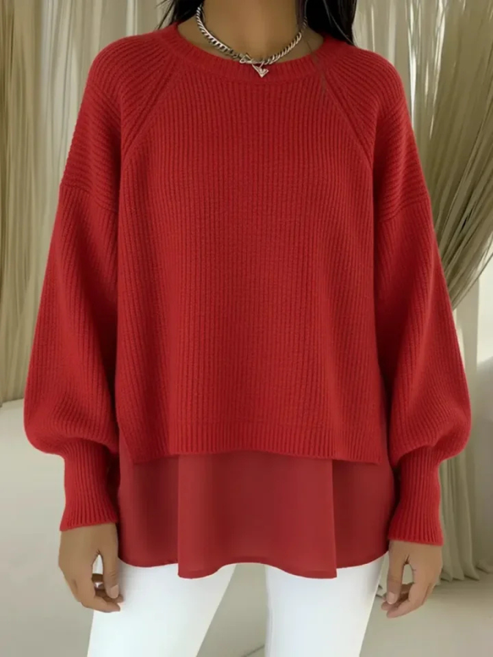 Tonia | Layered-Look Sweater