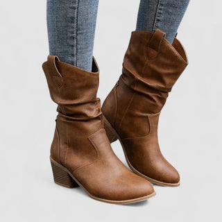 Vivian | Slouchy Mid-Calf Boots