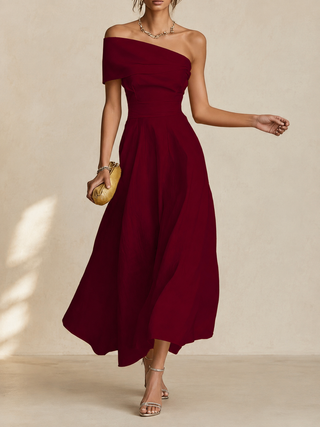 Wenda | One-Shoulder Maxi Dress
