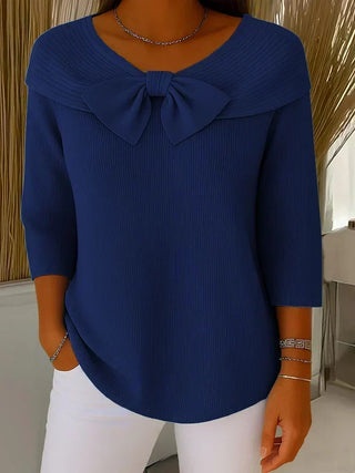 Willa | Bow-Neck Sweater