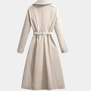 Clarice | Belted Classic Midi Trench Coat