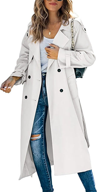 Camilla | Belted Longline Trench Coat